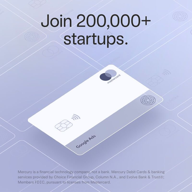 Mercury Virtual card