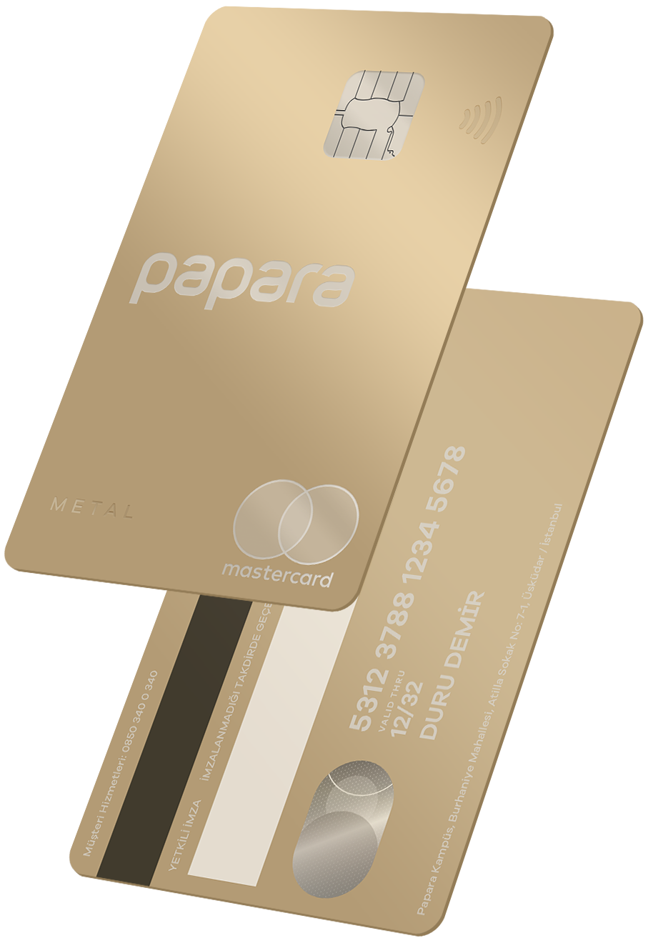 Papara Virtual card